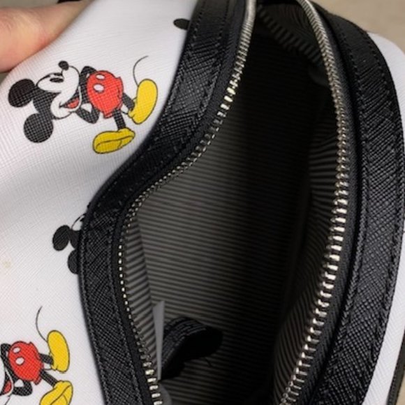 Disney Loungefly Mickey Mouse White Mini Backpack main image 5